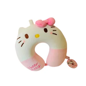 Hello Kitty lovers!! Sanrio Officially Licensed Hello Kitty Plush Travel Pillow, U-Shaped Nap Pillow.